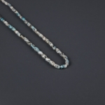 Raindrop Azurit Doğal Taş Dizi (4x7mm Arpa Kesim) - Görsel 3