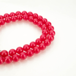 Rubylite Yakut Doğal Taş Dizi (8mm) - Görsel 4