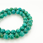 2A Kalite Rus Amazonit Doğal Taş Dizi (9mm) - Görsel 4