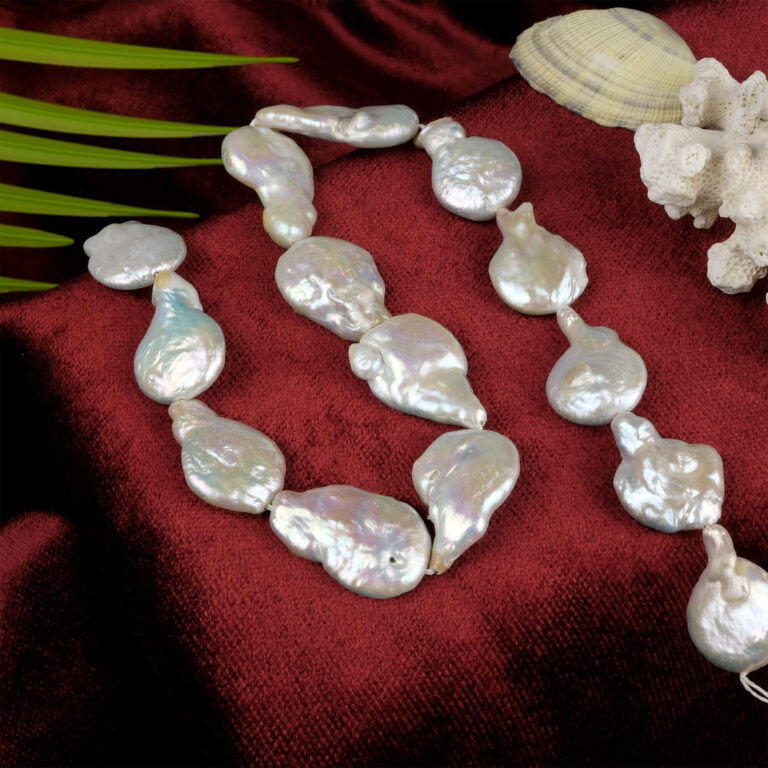 Sakız İncisi doğal taş dizi – krem beyaz tonlarıyla saflık, zarafet ve duygusal denge sağlayan toptan doğal taş dizi