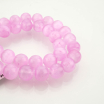 Pembe Selenit Doğal Taş Dizi (10mm) - Görsel 4