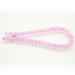 Pembe Selenit Doğal Taş Dizi (10mm) - Görsel 3