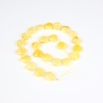 Sitrin Kalp Doğal Taş Dizi (15mm) - Görsel 2