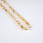 Sitrin Doğal Taş Dizi (8mm Burgu Kesim) - Görsel 3