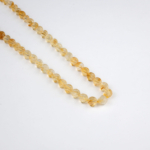 Sitrin Doğal Taş Dizi (6mm Burgu Kesim) - Görsel 2