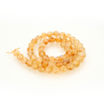 2A Kalite Kesimli Sitrin Doğal Taş Dizi (8mm) - Görsel 2