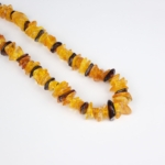 Siyah Sarı Kırık Kehribar Doğal Taş Dizi - Görsel 3