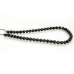 Şungit (Shungite) Doğal Taş Dizi (8mm) - Görsel 3