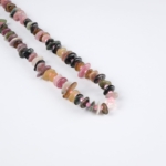 Turmalin Doğal Taş Amorf Rondel Kesim Dizi - Görsel 4