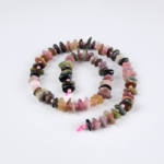 Turmalin Doğal Taş Amorf Rondel Kesim Dizi - Görsel 3