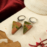 Unakit Doğal Taş Küpe