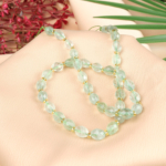 Yeşil Florit Doğal Taş Kesimli Arpa Dizi (6x8mm) - Görsel 4