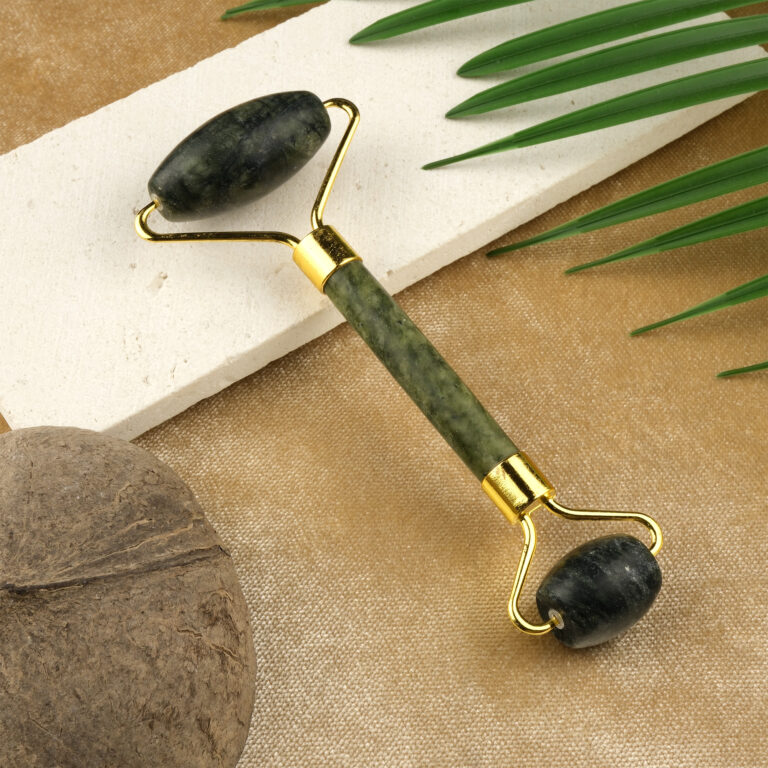 Yeşim face roller – cildi arındıran ve rahatlatan doğal taş masaj aleti