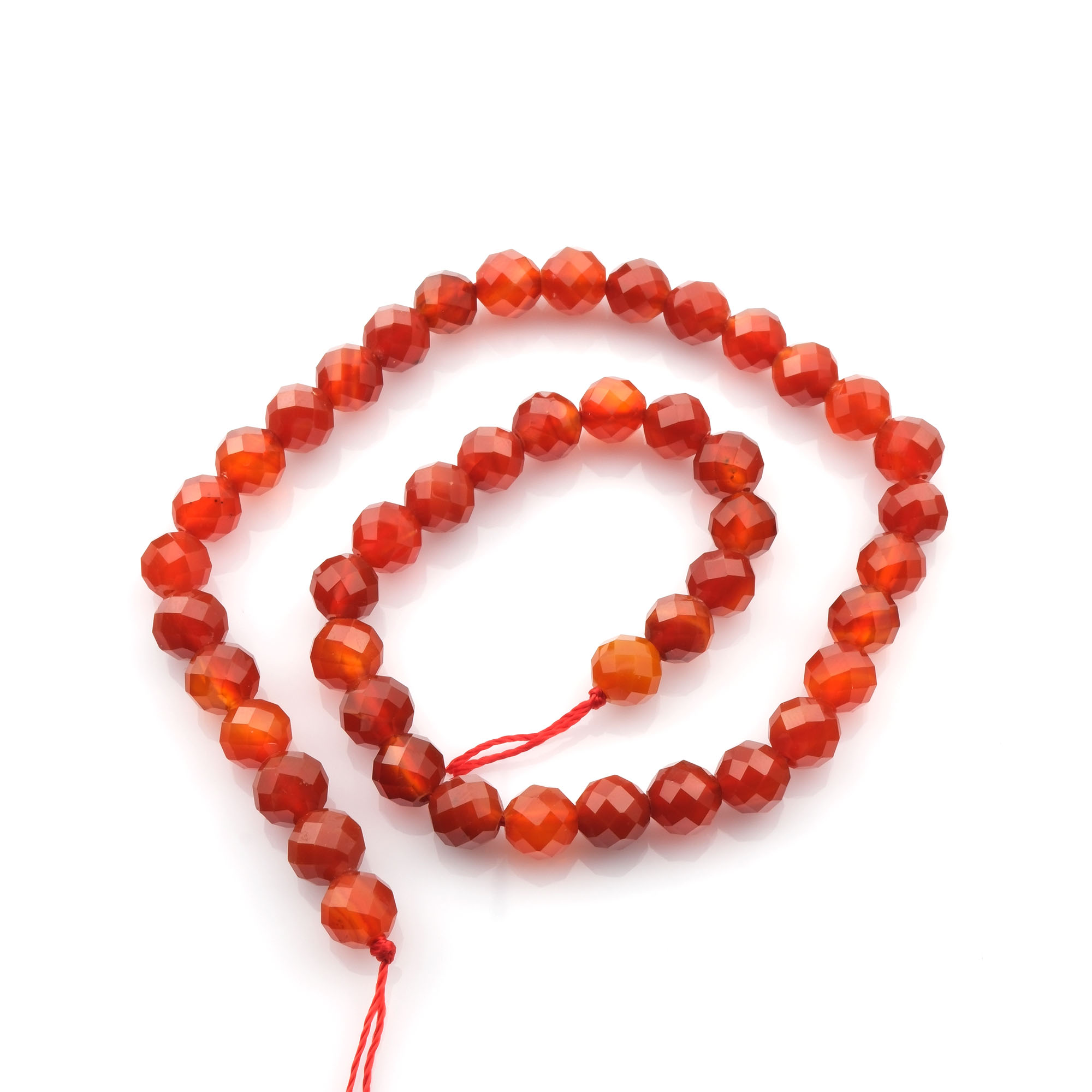 2A Kalite Kesimli Turuncu Akik doğal taş dizi 8mm – sıcak turuncu tonlarıyla canlılık, cesaret ve enerji veren toptan doğal taş dizi