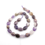 Ametist doğal taş dizi — toptan doğal taş dizi; mor tonlarıyla sakinlik, ruhsal arınma ve farkındalık sağlayan güçlü enerji taşı.