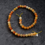 Aragonit doğal taş dizi 8mm – toprak enerjisiyle denge, huzur ve stres giderici etki sunan toptan doğal taş dizi.