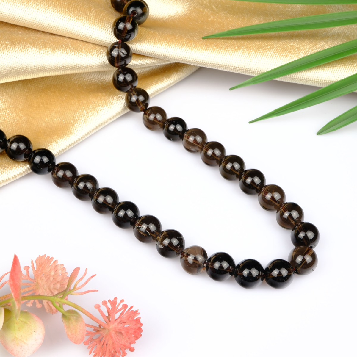 Dumanlı Kuvars doğal taş dizi 12mm – kahverengi tonlarıyla negatif enerjiyi arındıran, denge ve koruma sağlayan toptan doğal taş dizi.