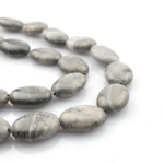 Gri Jasper doğal taş dizi — toptan doğal taş dizi; gri tonlarıyla istikrar, kararlılık ve ruhsal dengeyi temsil eden toprak enerjili taş.