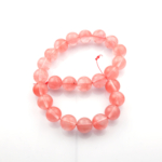 Gül Kuvars toptan doğal taş dizi 14mm – pembe tonlarıyla sevgi, huzur ve şefkat enerjisi yayan zarif doğal taş modeli.