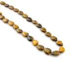 Kaplangözü doğal taş dizi – altın ve kahverengi tonlarının enerjik parıltısıyla cesaret, özgüven ve koruma sağlayan güçlü bir toptan doğal taş dizi.