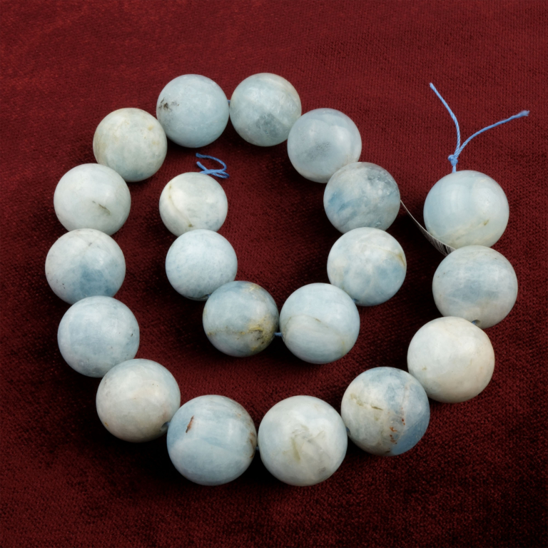 Karma Akuamarin doğal taş dizi – huzur, berraklık ve iletişim enerjisini dengeleyen toptan doğal taş dizi