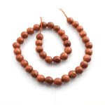 Kesimli Kahverengi Yıldız Taşı doğal taş dizi 10mm – parıltılı yüzeyiyle pozitif enerji yayan, içsel denge ve motivasyonu artıran toptan doğal taş dizi