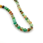 Kesimli Madagaskar Akik toptan doğal taş dizi 10mm – toprak tonlarıyla denge, koruma ve iç huzur enerjisi yayan doğal taş.