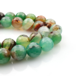 Kesimli Madagaskar Akik toptan doğal taş dizi 10mm – toprak tonlarıyla denge, koruma ve iç huzur enerjisi yayan doğal taş.