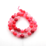 Kesimli Madagaskar Pembe Akik toptan doğal taş dizi 10mm – yumuşak pembe tonlarıyla sevgi, huzur ve duygusal denge enerjisi sunan doğal taş.