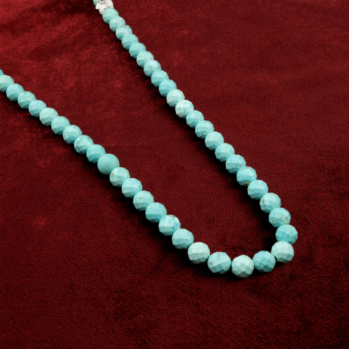 Kesimli Turkuaz doğal taş dizi 8mm – koruma, huzur ve sezgisel denge sağlayan mavi tonlu toptan doğal taş dizi