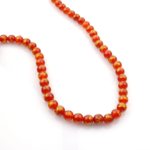 Kırmızı Feng Shui doğal taş dizi 8mm – canlı kırmızı tonlarıyla enerji ve tutku yayan, dengeleyici etkisiyle takı tasarımlarında tercih edilen toptan doğal taş dizi.