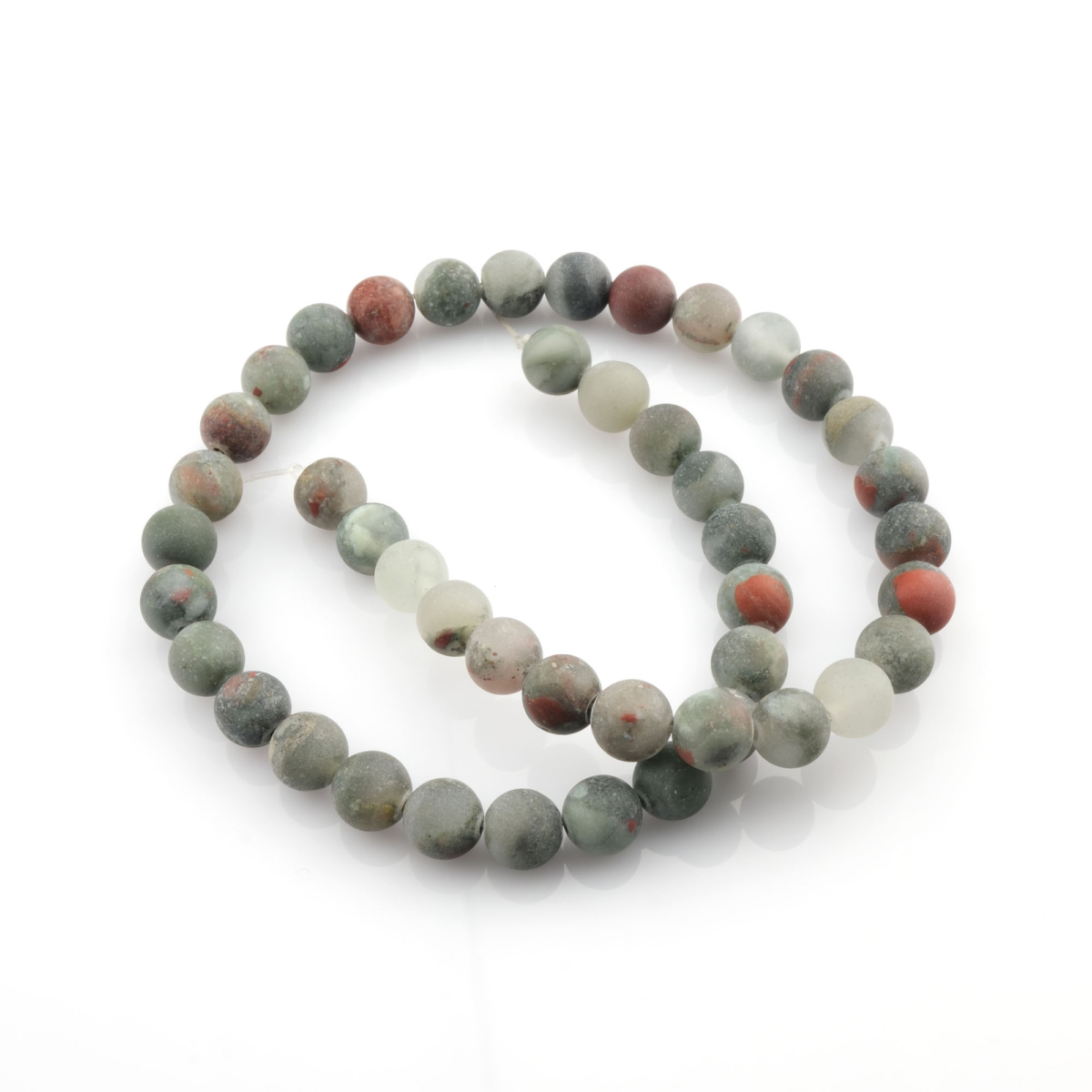 Mat Afrika Kantaşı doğal taş dizi 8mm – mat kahverengi tonlarıyla topraklama, dayanıklılık ve içsel huzur enerjisi sağlayan toptan doğal taş dizi