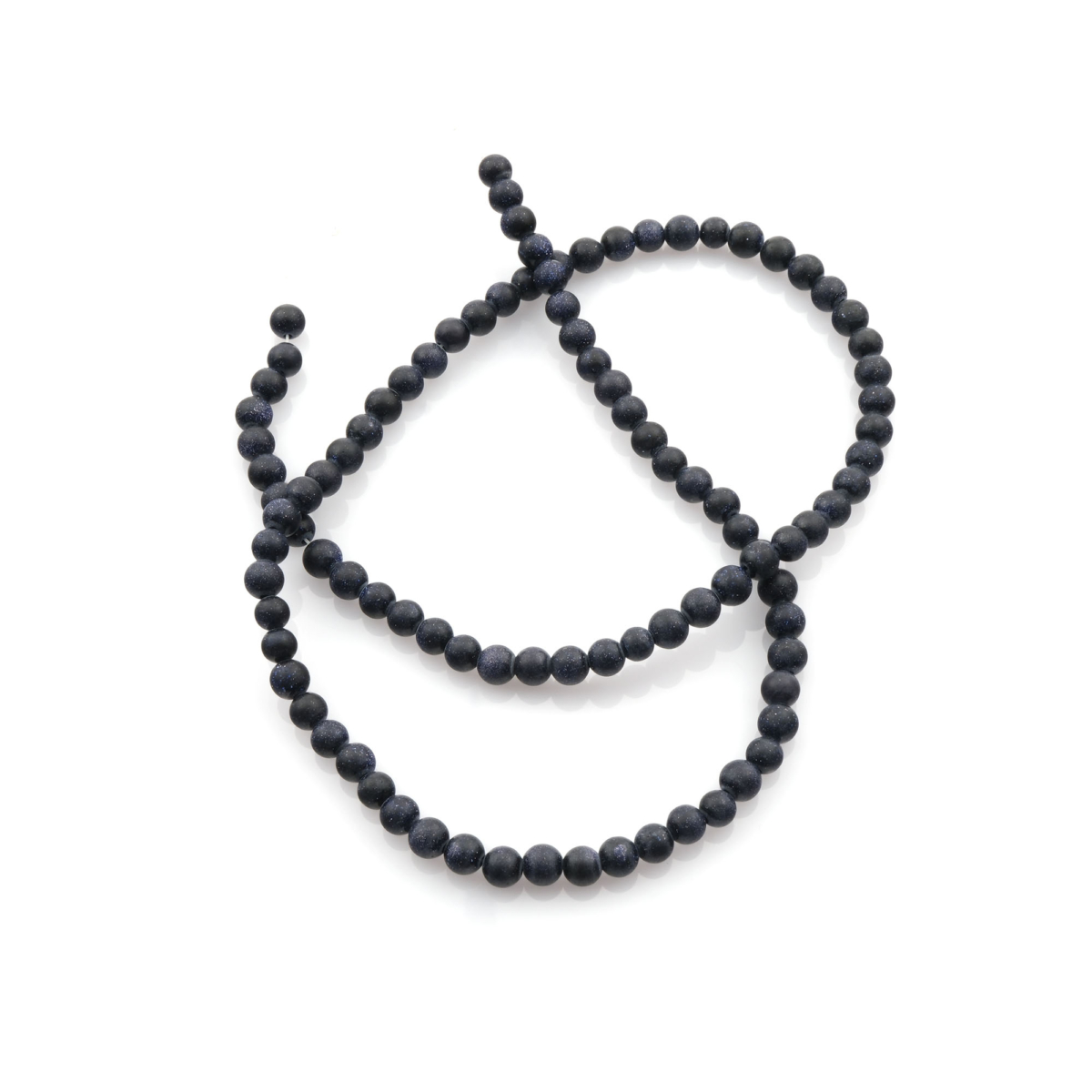 Mat Lacivert Yıldız Taşı doğal taş dizi 4mm – sakinlik, farkındalık ve içsel denge enerjisini destekleyen toptan doğal taş dizi