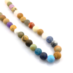 Mat Mix Doğaltaş dizi 12mm – farklı taşların enerjisini bir arada taşıyan, denge ve uyum sağlayan toptan doğal taş dizi