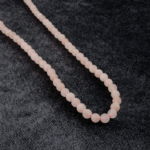 Mat Pembe Kuvars doğal taş dizi 6mm – yumuşak pembe tonlarıyla sevgi, huzur ve duygusal denge enerjisi taşıyan toptan doğal taş dizi