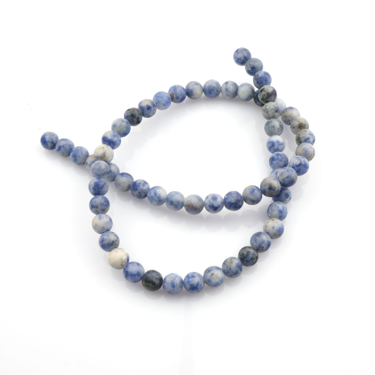Mat Sodalit doğal taş dizi 6mm – mavi ve beyaz tonların uyumuyla zihinsel netlik, denge ve huzur enerjisi sağlayan toptan doğal taş dizi