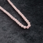 Pembe Kuvars doğal taş dizi 8mm – sevgi, huzur ve kalp çakrası enerjisini destekleyen toptan doğal taş dizi