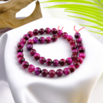 Renkli Kaplangözü 2 doğal taş dizi 8mm – çok renkli yansımalarıyla koruma, özgüven ve enerji dengesini güçlendiren toptan doğal taş dizi