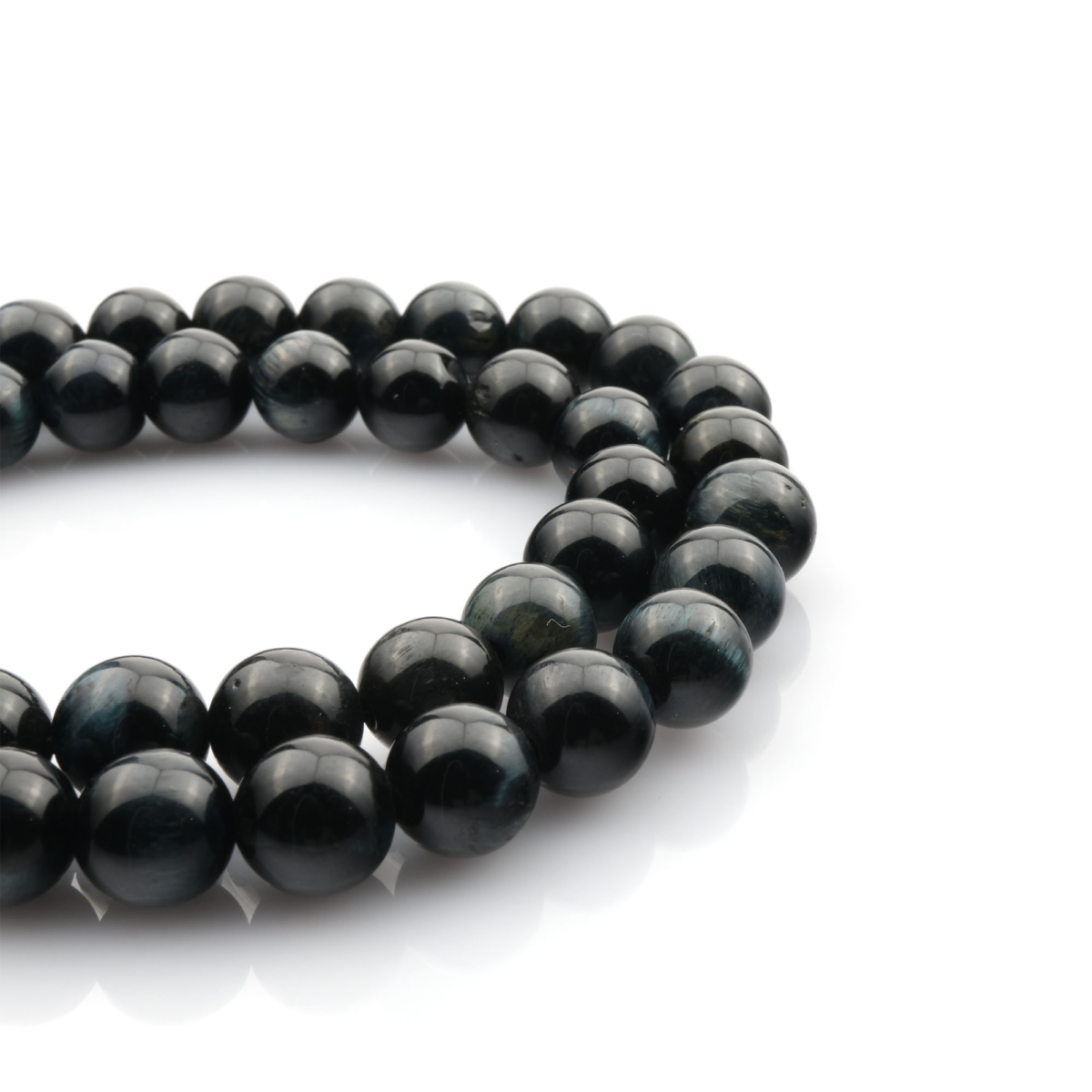 Renkli Kaplangözü doğal taş dizi 8mm – çok renkli yansımalarıyla enerjiyi, cesareti ve dengeyi temsil eden toptan doğal taş dizi