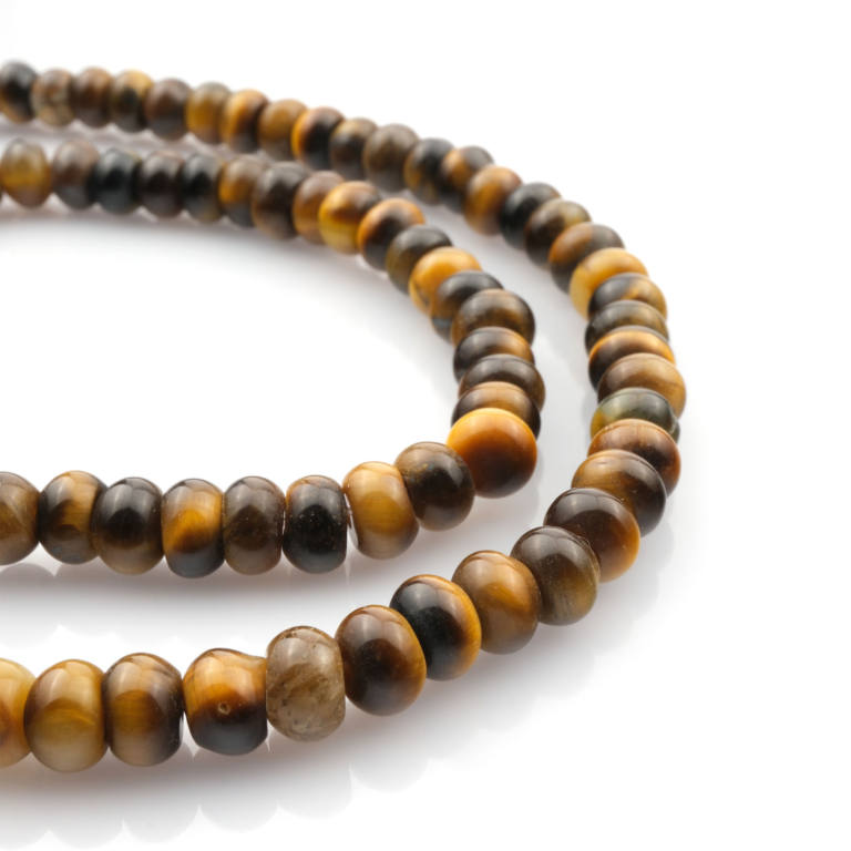 Rondel Kesim Kaplangözü Doğal Taş Dizi (6mm)