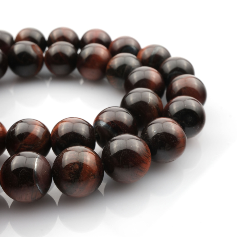 Şahingözü doğal taş dizi 10mm – mavi, gri ve kahverengi tonların karışımıyla güç, sezgi ve koruma enerjisini taşıyan göz alıcı toptan doğal taş dizi