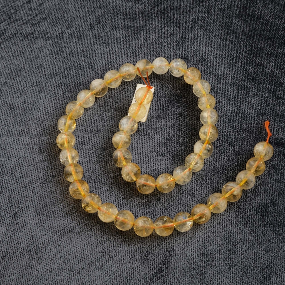 Sitrin doğal taş dizi 10mm – bolluk, canlılık ve pozitif enerji frekansını güçlendiren toptan doğal taş dizi