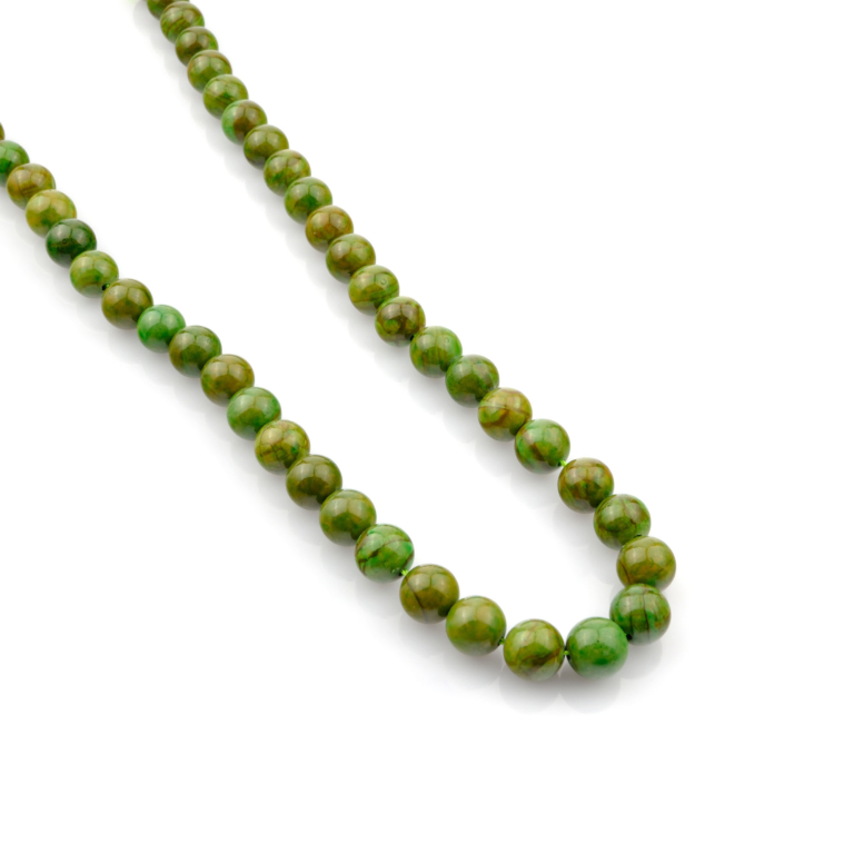 Yeşil Odun Jasper doğal taş dizi — toptan doğal taş dizi; yeşil ve kahverengi tonlarıyla doğanın sakinliğini, istikrarı ve köklenme enerjisini yansıtan taş.