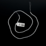 toptan doğal taş dizi kristal kuvars, 2mm faset kesimli yapısıyla berrak ve şeffaf görünüm sunan, profesyonel takı üretimi için ideal doğal taş dizi