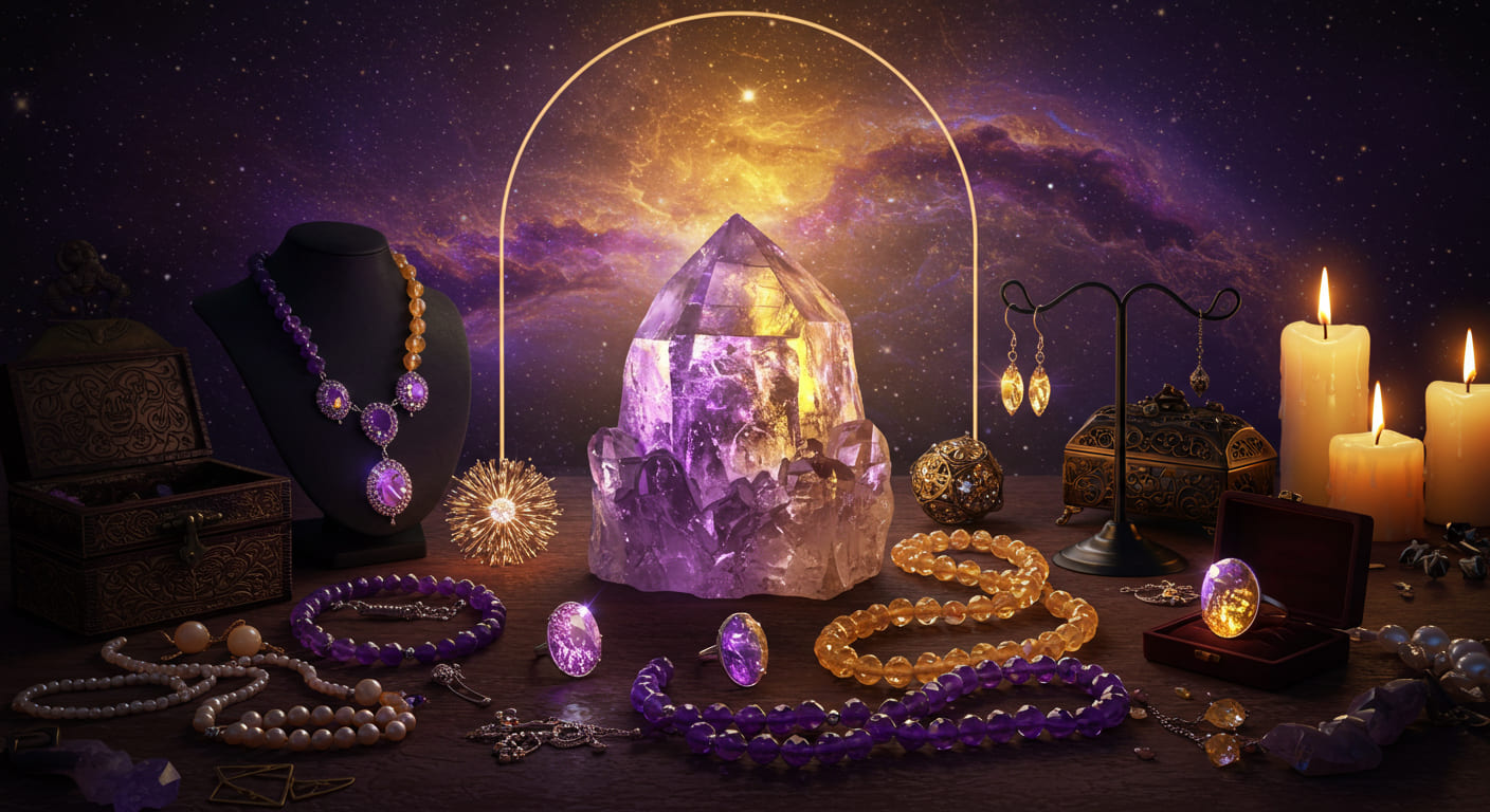 Ametrin Taşı: Zihinsel Netlik, Duygusal Denge ve İki Gücün Birliği