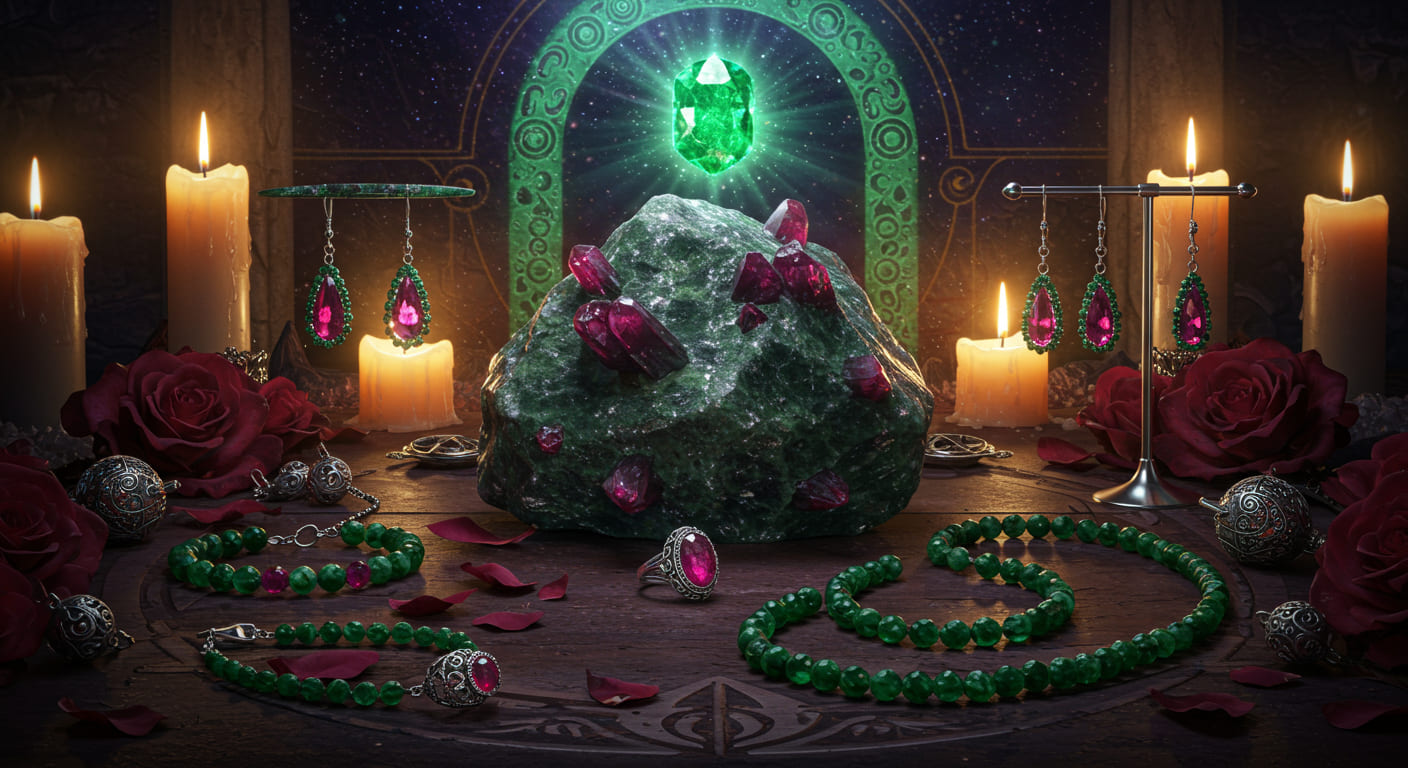 Anyolit Taşı: Denge, Yaşam Enerjisi ve Kalp Gücünün Buluşması