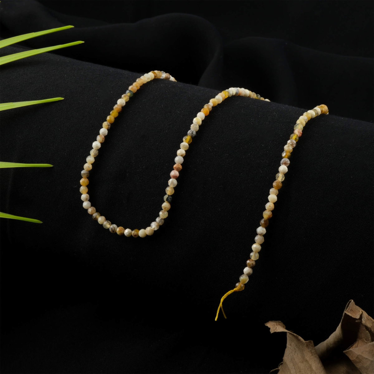 toptan doğal taş dizi sarı opal enerji çalışmaları ve profesyonel dizim için doğal taş