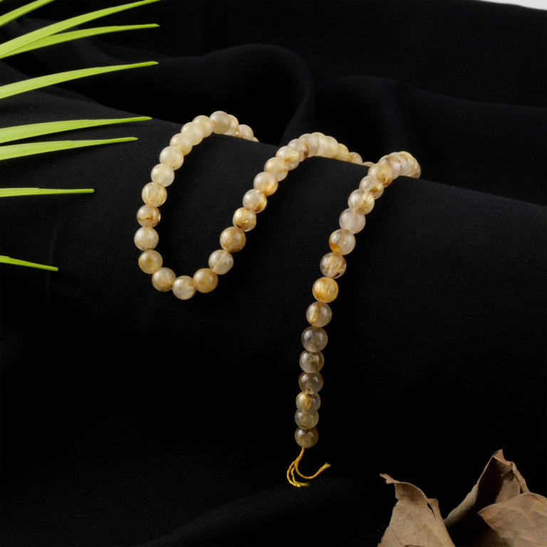 toptan doğal taş dizi sarı rutil kuvars dizi üretimi ve enerji çalışmaları için doğal taş