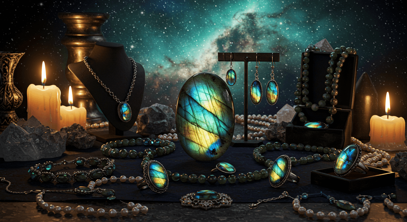 Labradorit Taşı: Gizemli Işık Oyunları ve Sezgisel Gücün Taşı