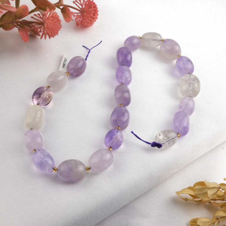 toptan doğal taş dizi ametist profesyonel dizim ve enerji çalışmaları için doğal taş